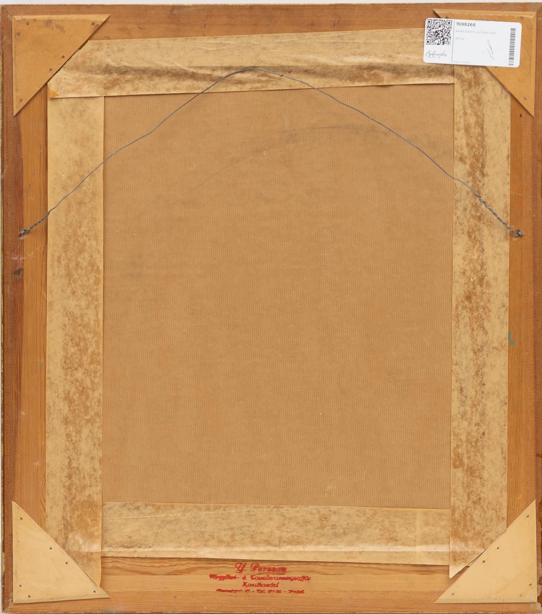 Bertil Damm, Interior.