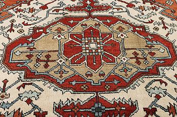 An oriental carpet, c. 296 x 238 cm.