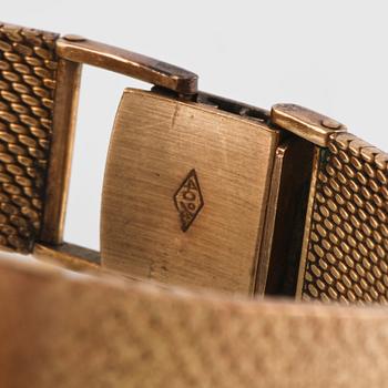 ARMBANDSUR, Omega, De Ville, guld på stål.