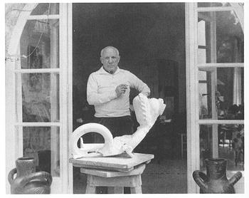Pablo Picasso, "Buste d'homme".