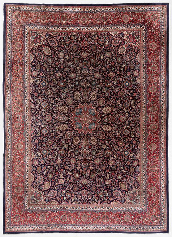 A Persian carpet, c. 445 x 320 cm.