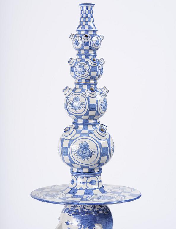 Björn Wiinblad, an imposing ceramic sculpture, Denmark, signed and dated 1971.