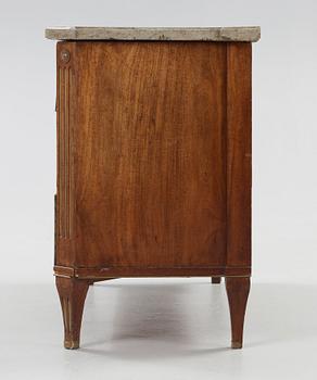 A late Gustavian commode by J. Almgren, master 1798.