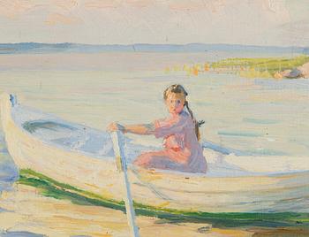 Dora Wahlroos, The Girls on the Beach.