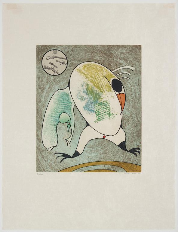 Max Ernst, "Oiseaux en Péril".