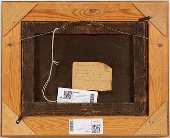 Cherubino Patà, Translation: "Oriental motif with figures outside a house".