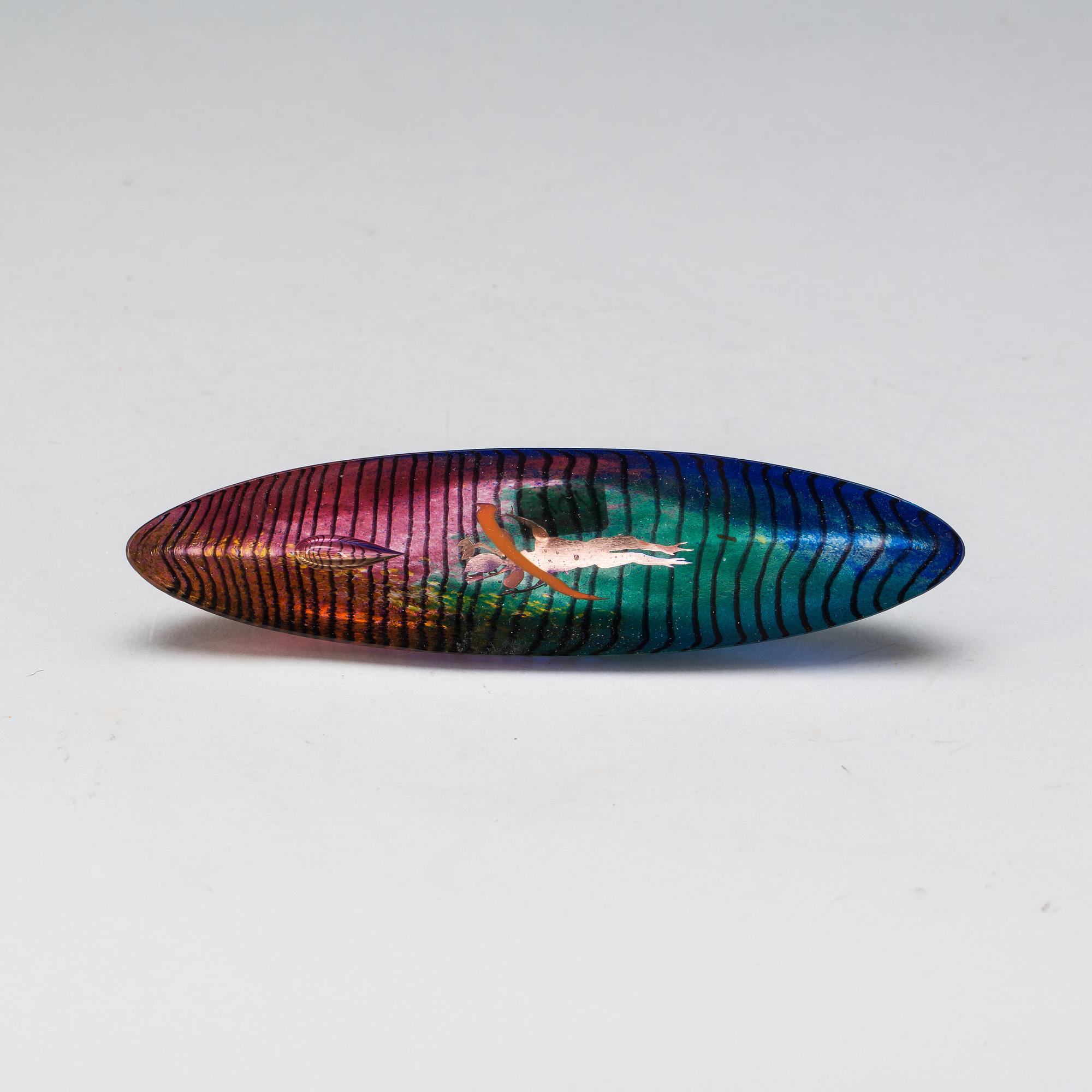 SKULPTUR, glas, Bertil Vallien, Kosta Boda, 1995.