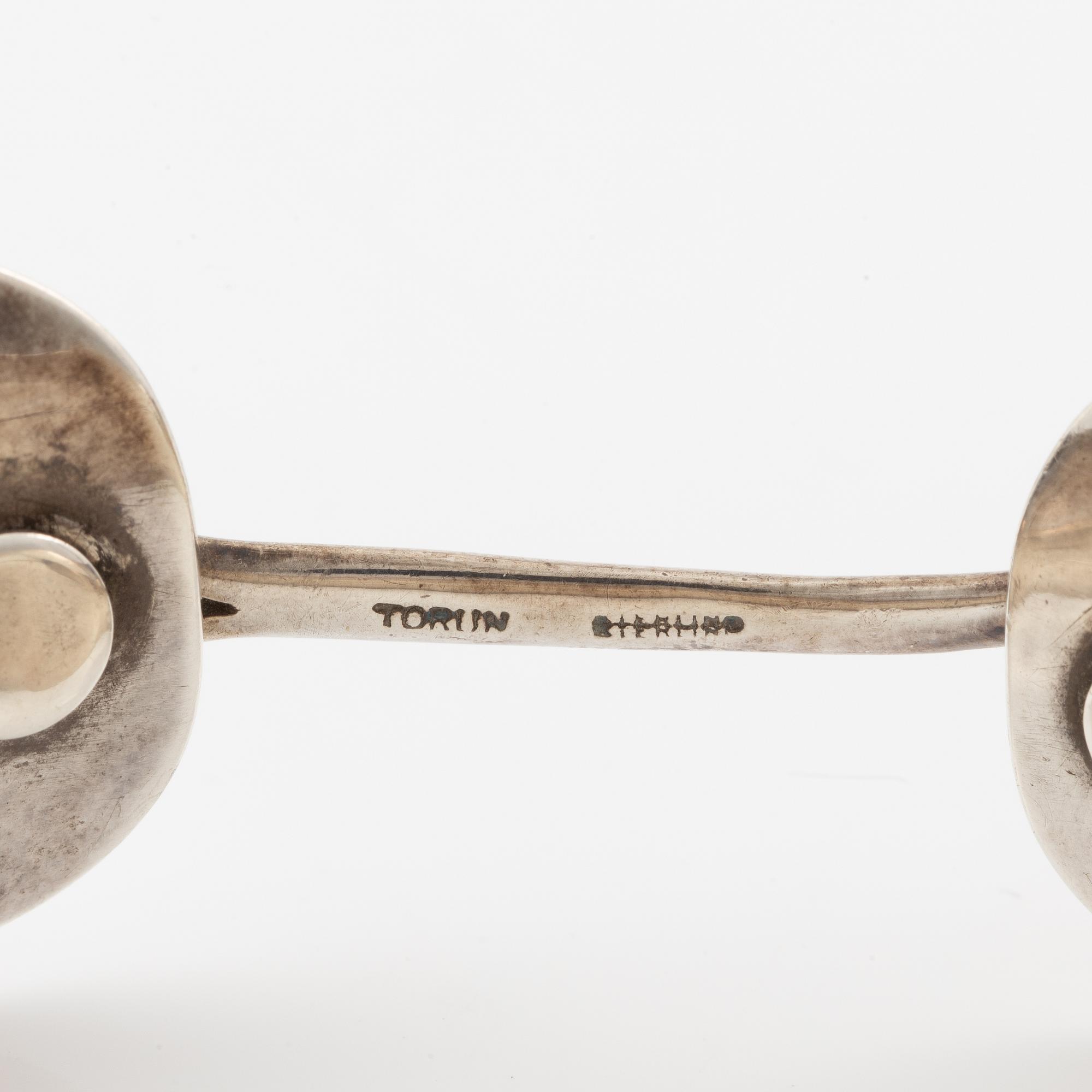 Vivianna Torun Bülow-Hübe, bracelet, sterling silver, own workshop 1990s.