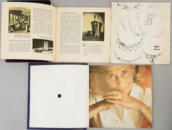 BÖCKER/HÄFTEN, 15 vol. smyckeslitteratur.