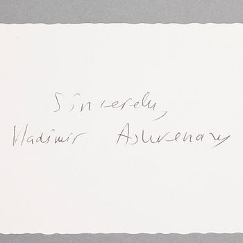 AUTOGRAFPARTI MED MUSIKARTISTER, 70 st, bla Kiri Te Kanawa på vykort, Duke Ellington, 1900-tal.
