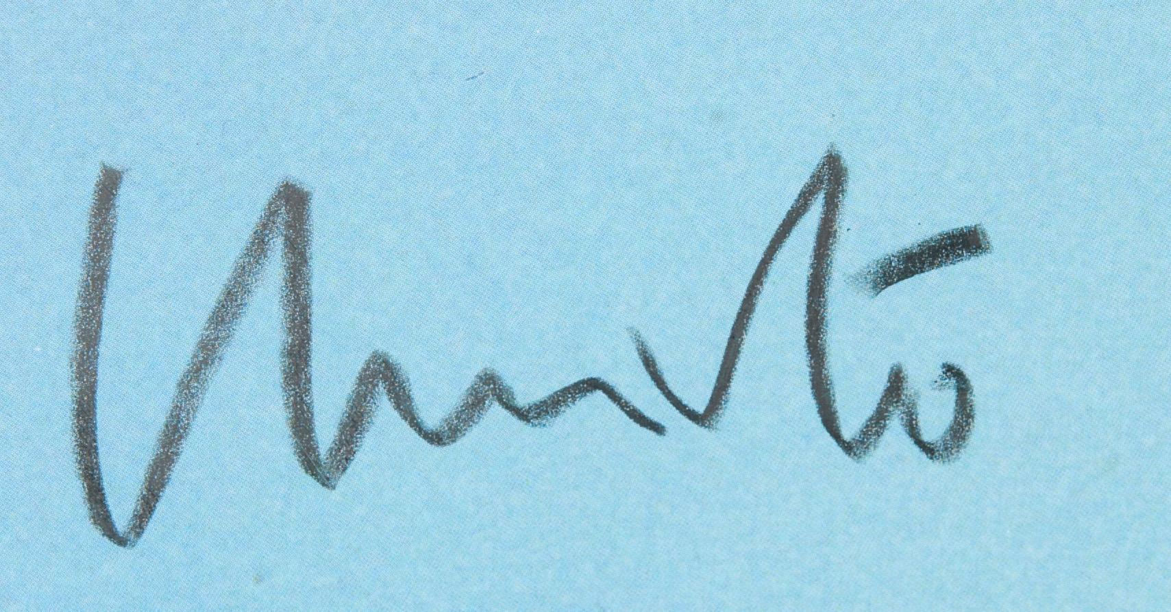 CHRISTO & JEANNE-CLAUDE, 2 st offsetafficher, signerade.