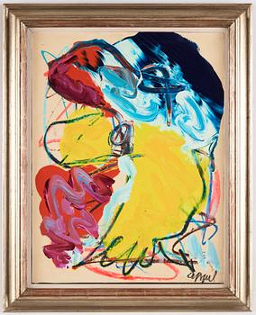 Karel Appel, "L'heure".