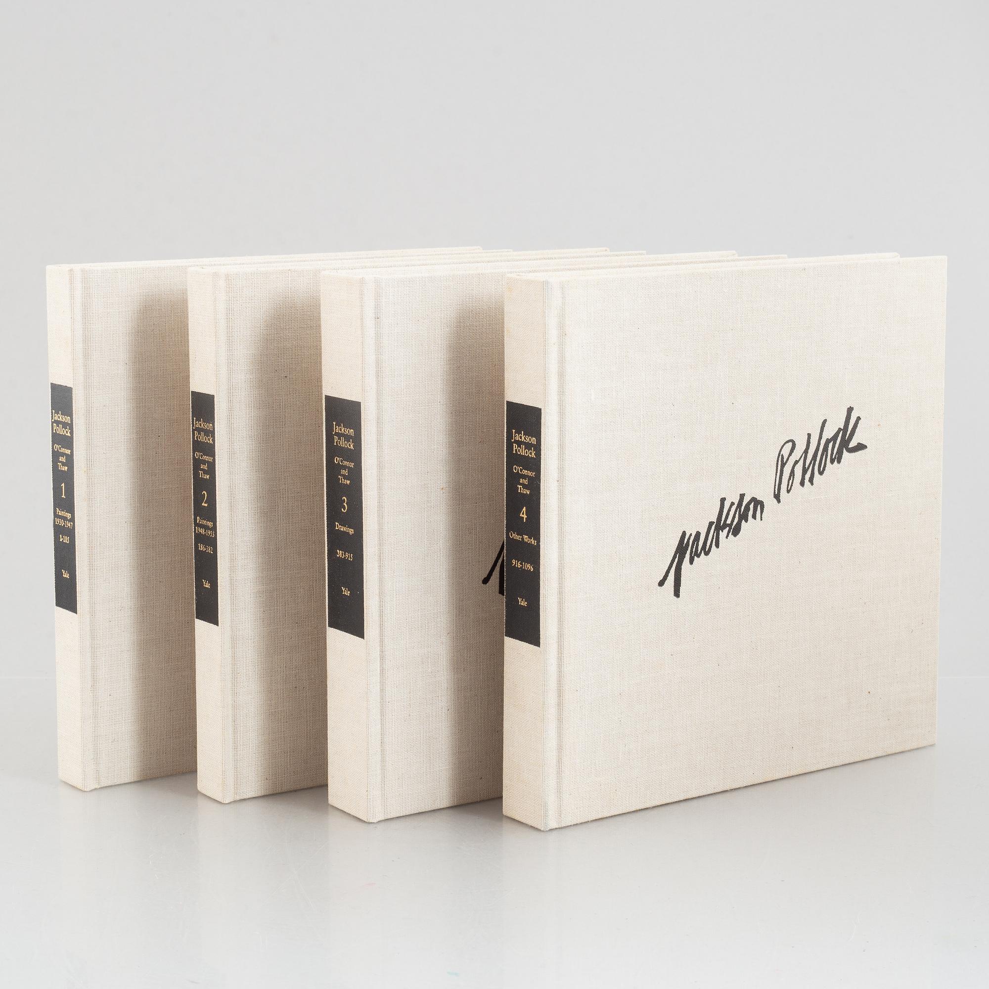 Jackson Pollock: A Catalogue Raisonné of Paintings, Drawings and Other Works, VOL I-IV.