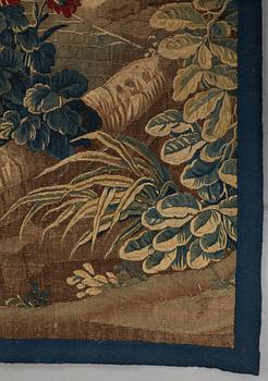 A tapestry, "Verdure", tapestry weave, ca 236,5-238,5 x 290-294,5 cm, Manufacture Royale d'Aubusson,