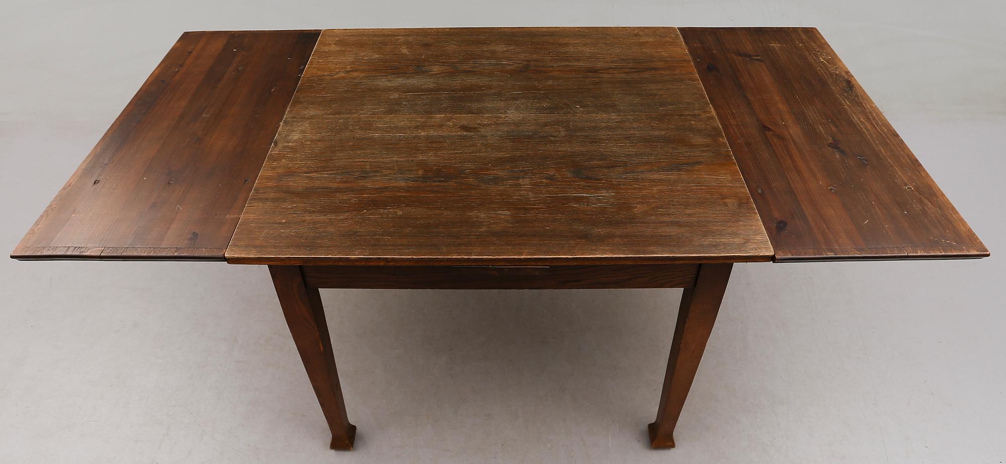 MATBORD, 1900-talets första hälft.