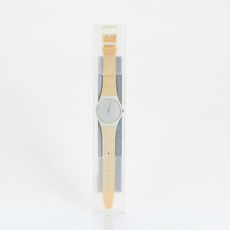Swatch, White Out, armbandsur, 34 mm.