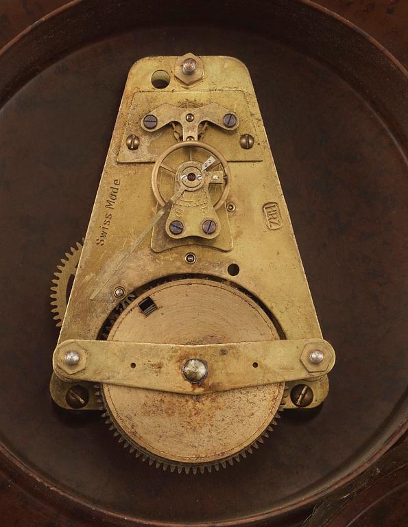 VÄGGUR, bakelit, OWO, Schweiz, 1900-talets första hälft.