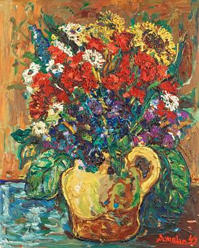 131. Albin Amelin, Still Life with Flowers.