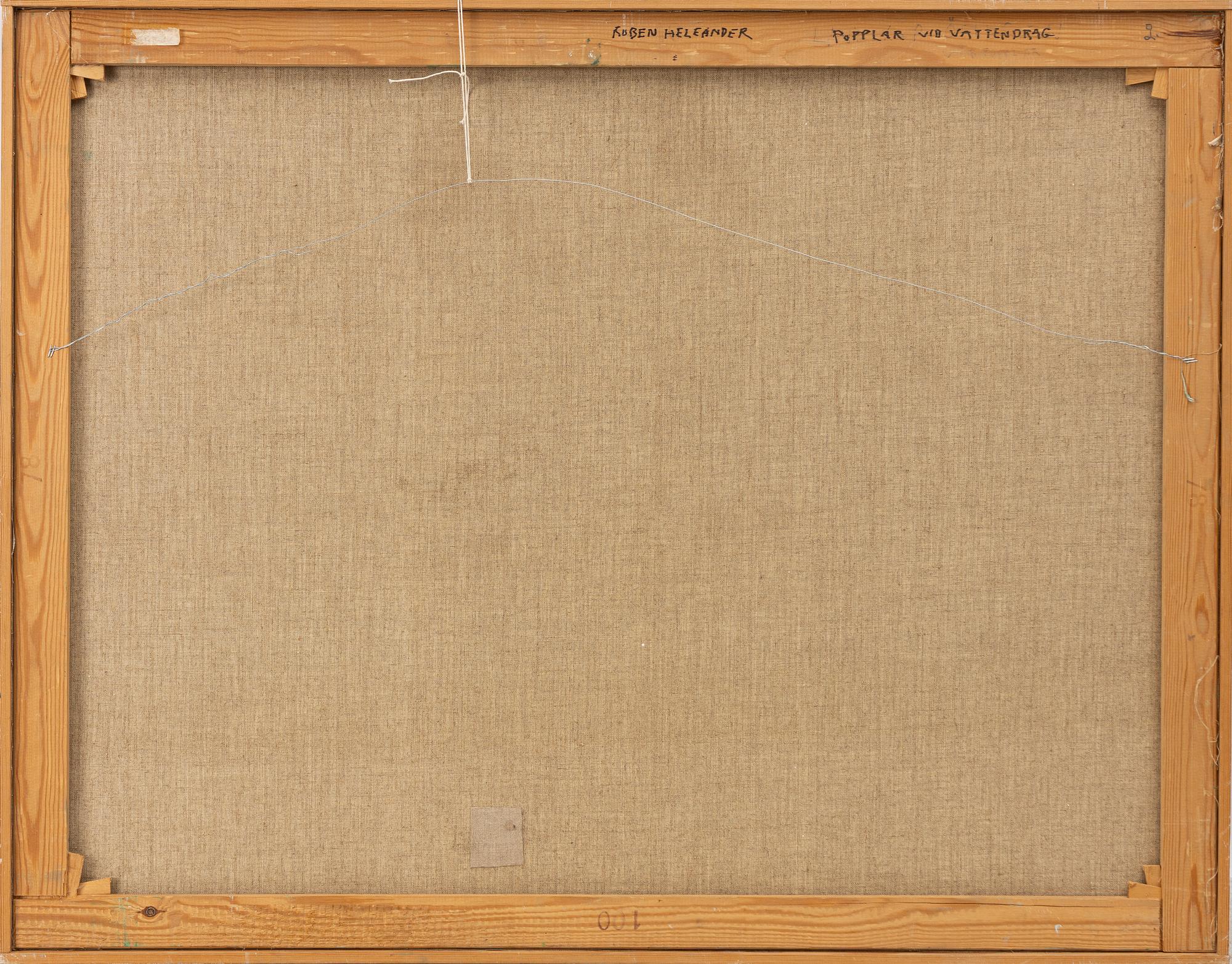 Ruben Heleander, "Popplar vid vattendrag".