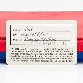 Jacob & Co, Five Time Zones, armbandsur, 46,5 mm.