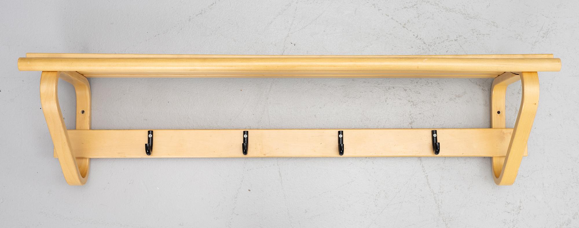 Alvar Aalto, Hat rack, model 109, Artek, Finland 21st century.