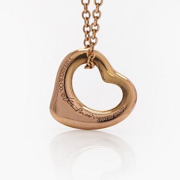 Tiffany & Co, Elsa Peretti, kaulakoru, "Open Heart", 18K kultaa.