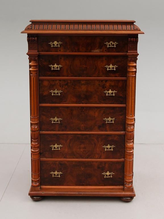 CHIFFONJÉ, 1800-talets andra hälft.