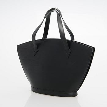 Louis Vuitton, A Black Epi Leather Saint Jacques PM Bag.