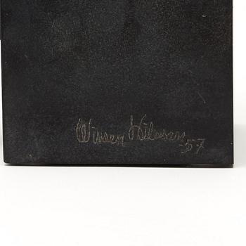 Wiwen Nilsson, skulptur, Sverige 1957. Diabas,