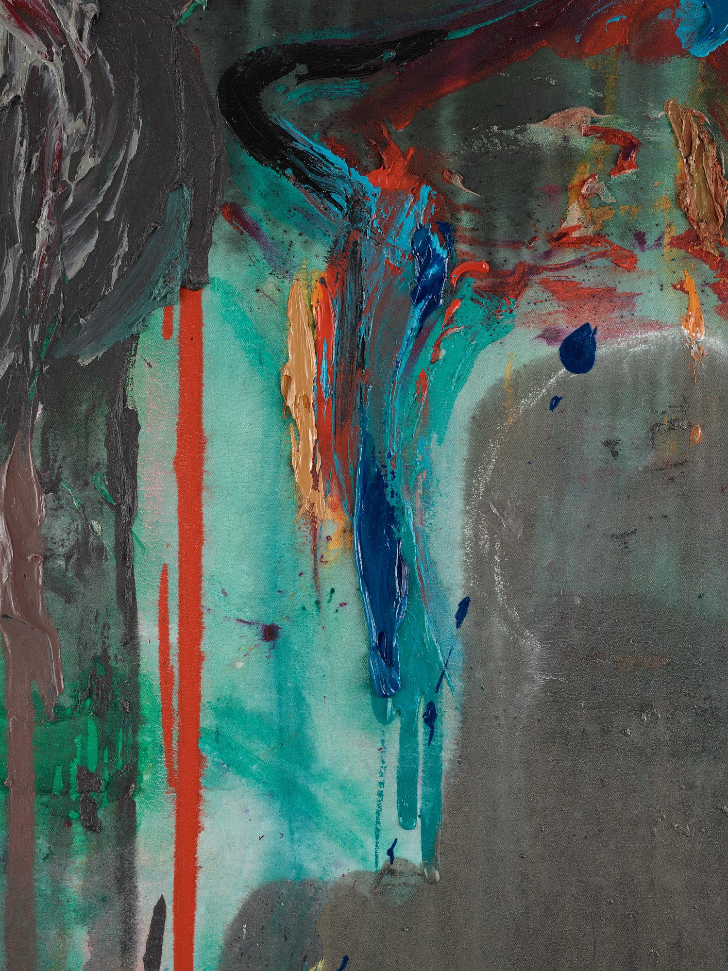 Stephen Mueller, akryl på duk, signerad och daterad 1986 a tergo.