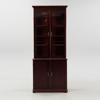 A late 19th century book cabinet.