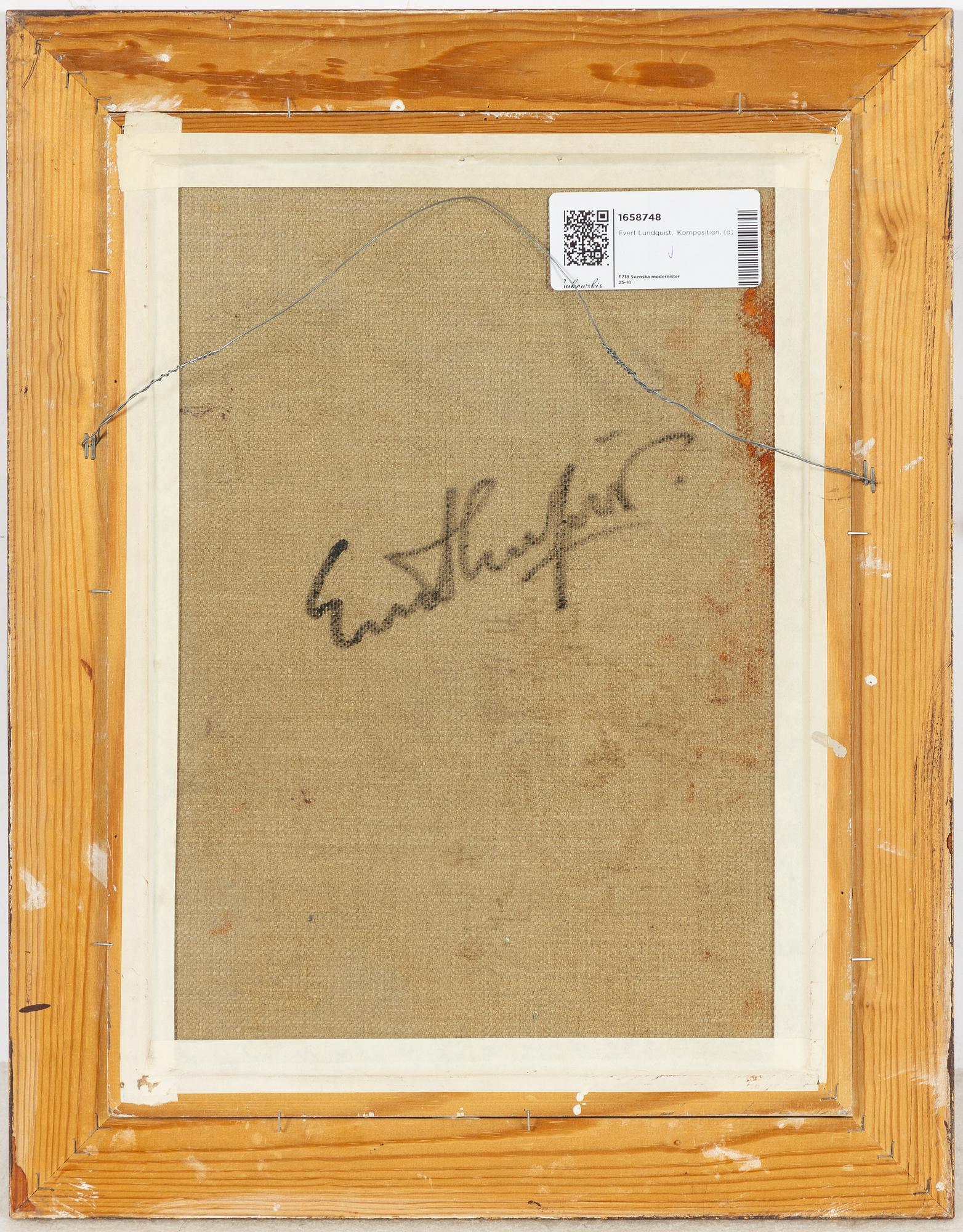 Evert Lundquist, Composition.