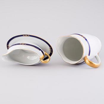 A 70-pcs set of dinnerware and for coffee, Arabia Finland 1932-1949.