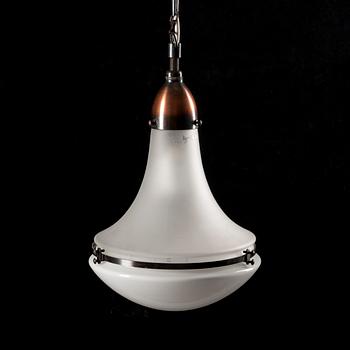 TAKLAMPA, pendant, 1900-talets slut. Tot.höjd 87 cm.