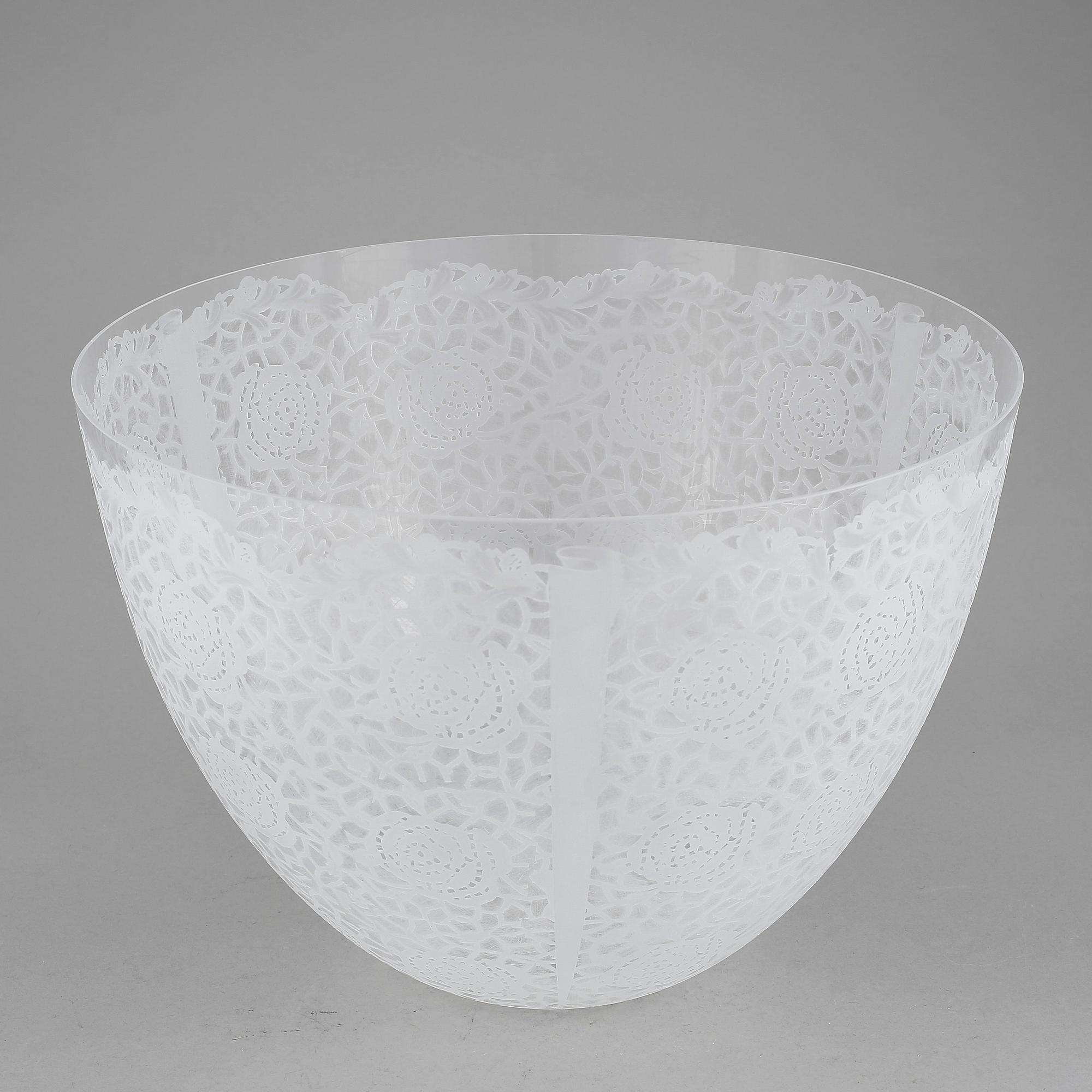 SKÅL, glas, Ingegerd Råman, Orrefors.