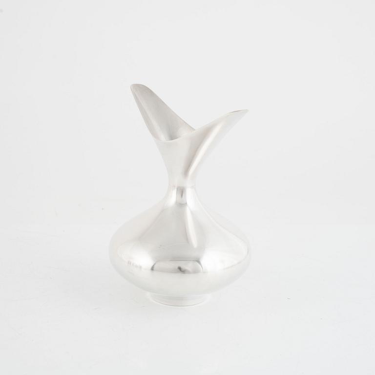 A Danish Sterling Silver Vase by Hans Bunde,   Cohr.