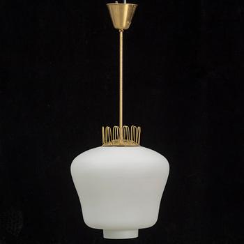 a Swedish Modern ceiling lamp from the 1940's.