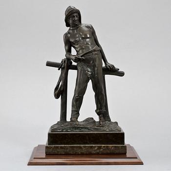 PAUL LUDWIG KOWALCZEWSKI, skulptur, brons, sign.