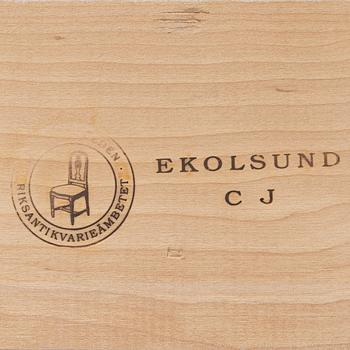 Bokhylla, "Ekolsund", IKEA:s 1700-talsserie, 1990-tal.