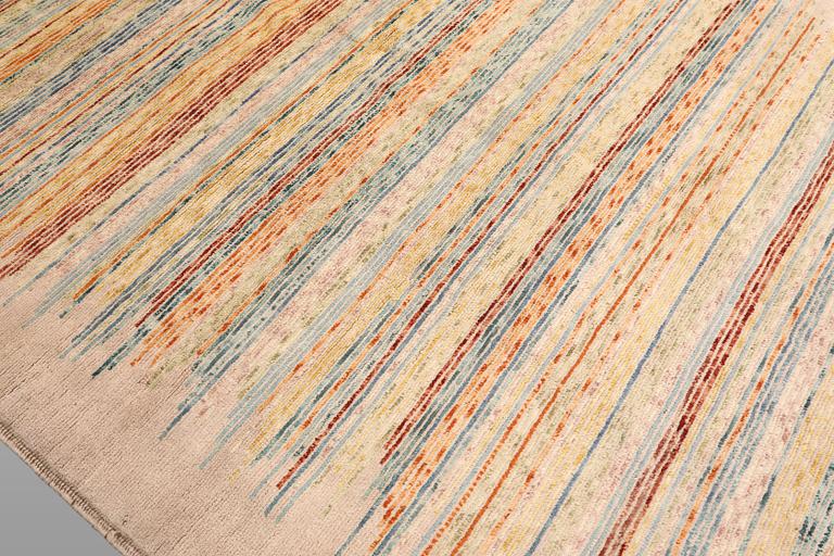 A Moroccan design carpet, c. 291 x 200 cm.