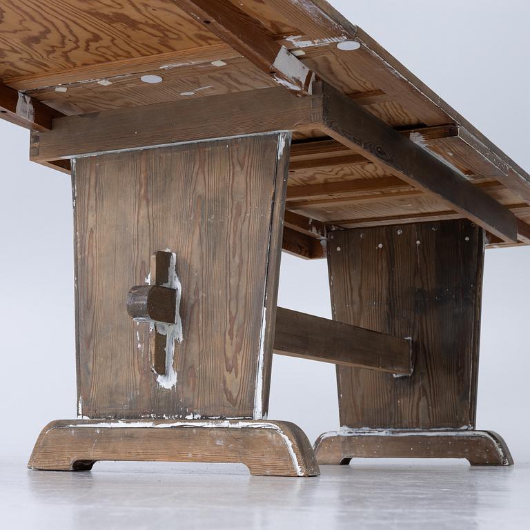 Dining table, second half of the 20th century.