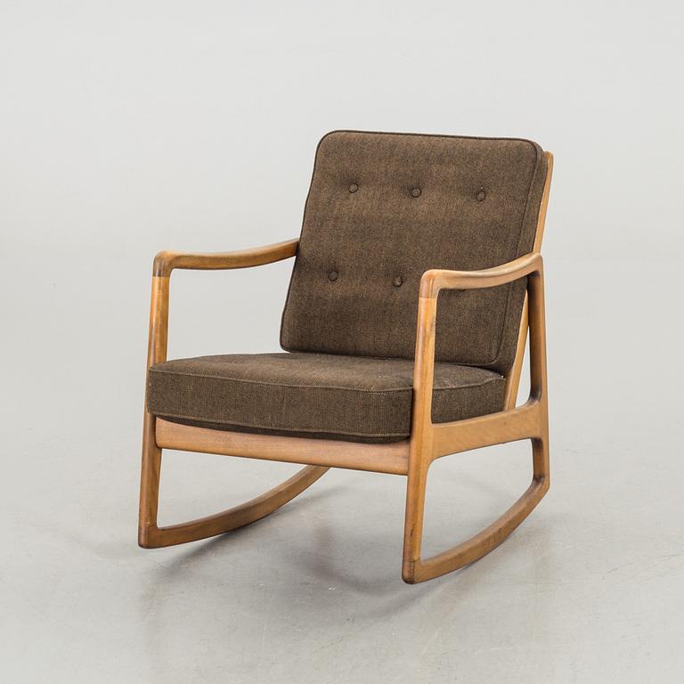 OLE WANSCHER, a rocking chair. France & Son for Denmark.