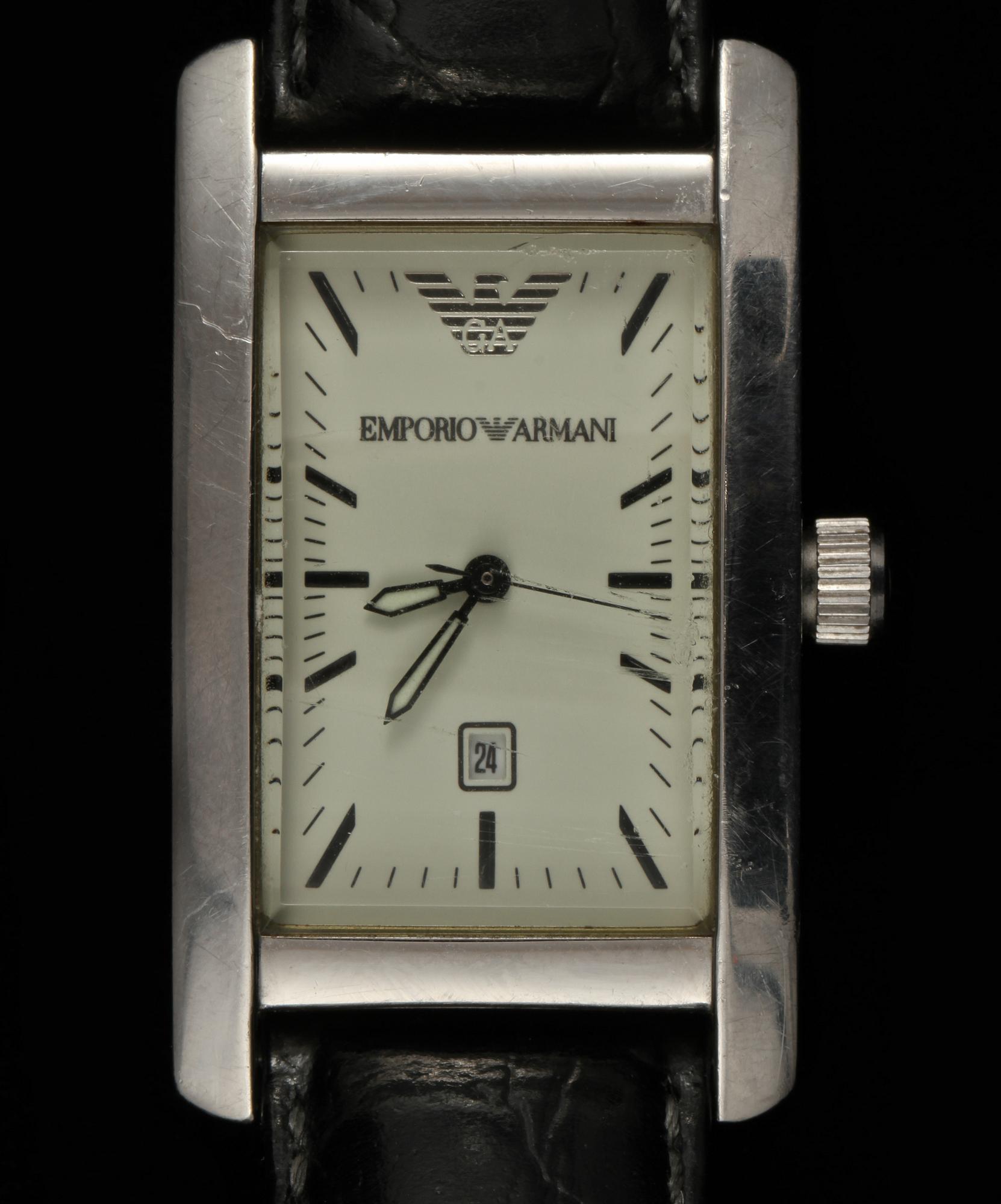 ARMBANDSUR, stål, Emporio Armani, 2000-tal.