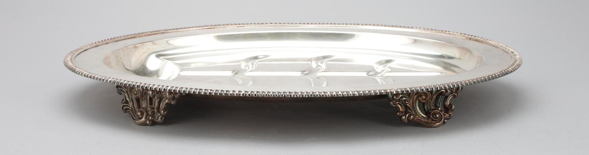 STEKFAT, plate, EGW & Son, USA. 1900-tal.