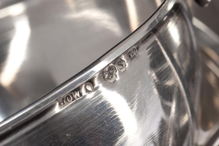 PUNCHKOPPAR, silver, 16 st snarlika. Bland annat GAB, Stockholm. 1963. Vikt ca 570g.