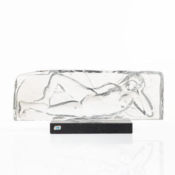 Erik Höglund, Sculpture, glass, signed and numbered 23/100.