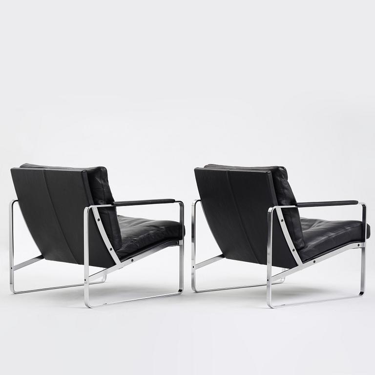 Preben Fabricius, a pair of easy chairs, model '710-10', Walter Knoll.
