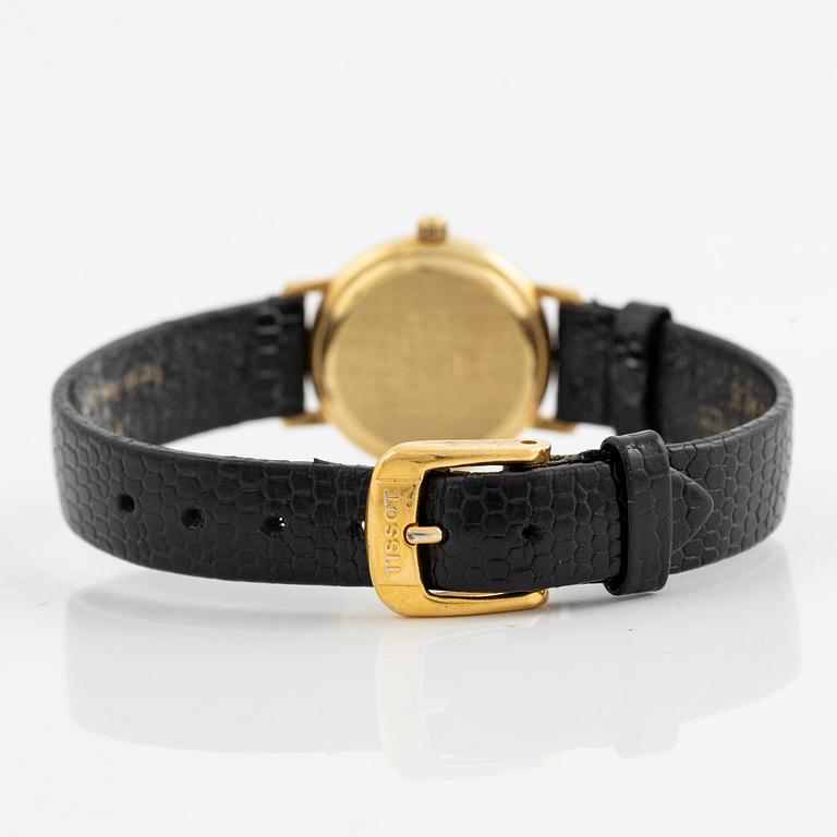 Tissot, 18K guld, Goldrun, armbandsur, 22 mm.