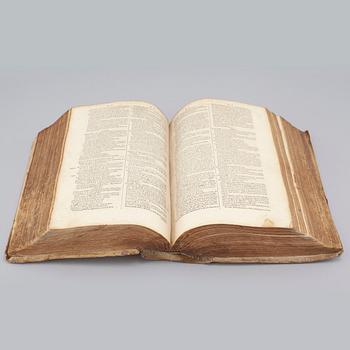 The book "Lexicon Graeco-latinum" by Joannis Scapulae, dated 1616.