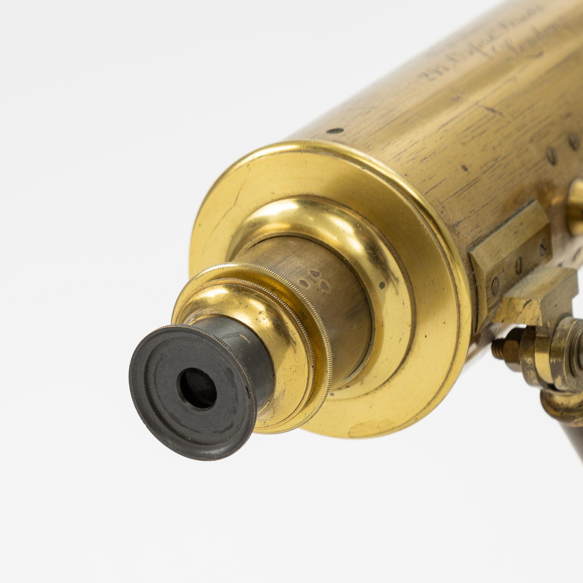 A Telescope, 19th century, William Dixey, London.